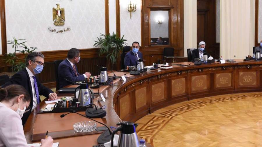 تفاصيل لقاء مدبولي بمبعوث رئيس الوزراء البريطاني