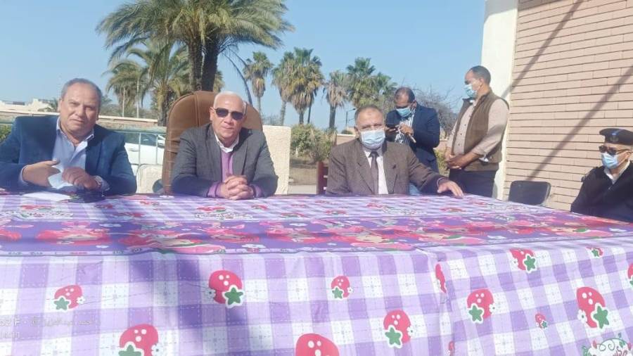 الزراعة تبحث مشاكل منتفعي أراضي منطقة سهل الطينة ببورسعيد