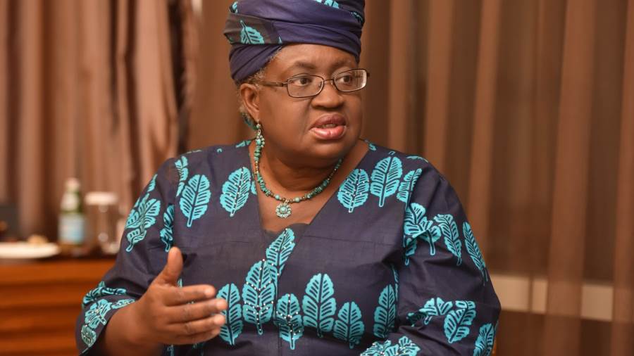 نجوزي ايويالا أول امرأة تتولى منصب مدير عام منظمة التجارة ال