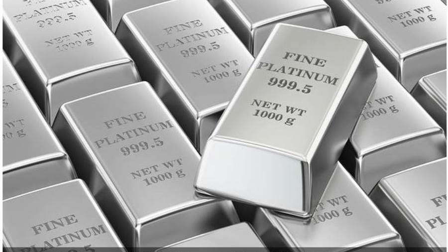 أسعار البلاتين عند ذروة 6 أعوام وسط رهانات على تعافي الطلب ف أسعار البلاتين عند ذروة 6 أعوام وسط رهانات على تعافي الطلب ف