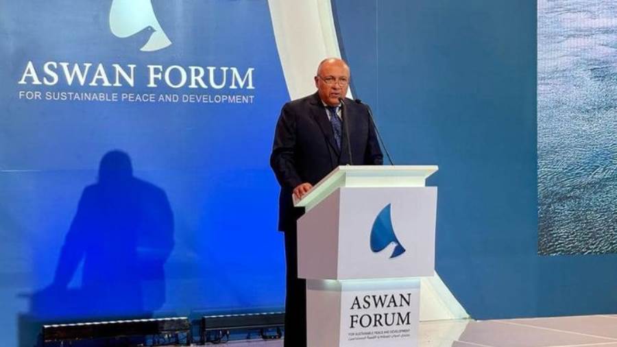 وزير الخارجية:مصر تعمل باستمرار على دعم أطر التعاون الأفريقي