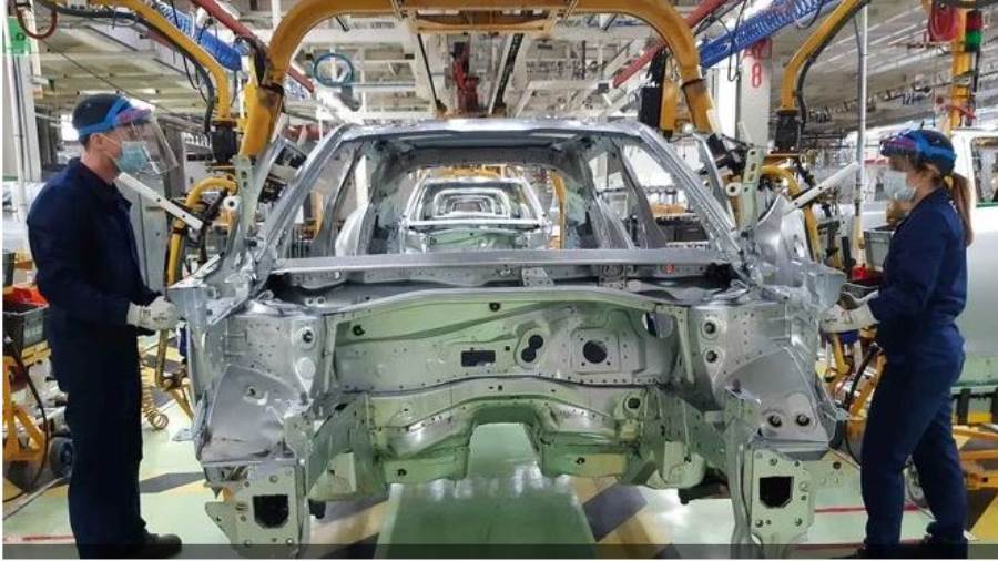 تراجع الناتج الصناعي في إسبانيا