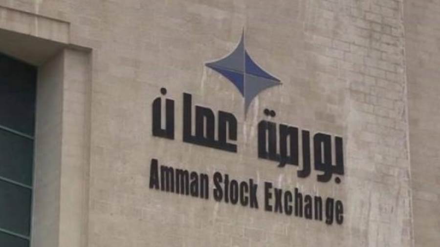 البورصة الأردنية تنخفض بنسبة 0.69% في أسبوع