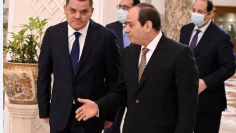 السيسي يهنئ رئيس الحكومة الليبية الجديدة: خطوة تاريخية في طر