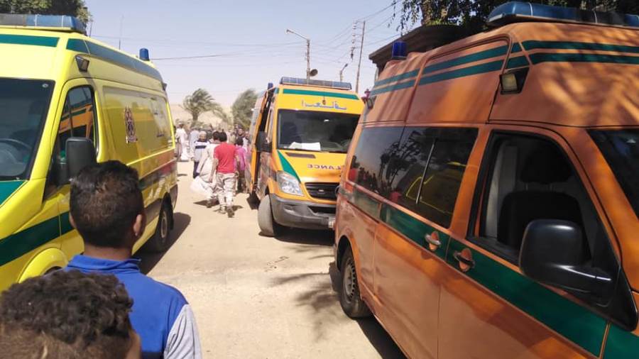 حادث قطاري سوهاج