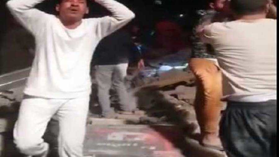 بالفيديو.. نكشف حجم الكارثة فى انهيار عقار من 3 طوابق بمنطقة