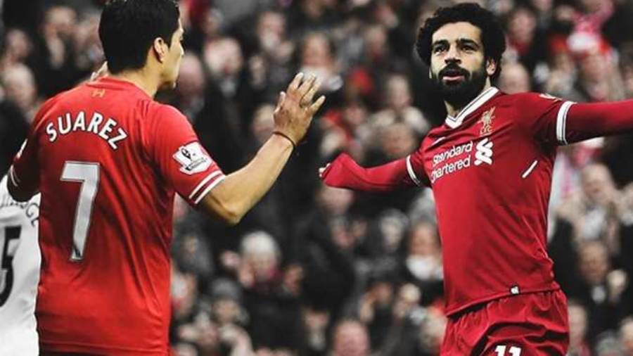 سواريز بديل محمد صلاح حال رحيله من ليفربول