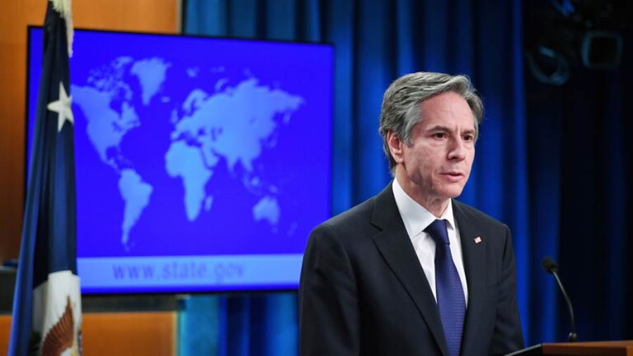 بلينكن لنظيره الإسرائيلي: يجب أن يتمتع الفلسطينيون والإسرائي