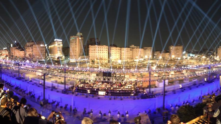 تفاصيل حفل موكب نقل المومياوات الملكيةإلى المتحف القومي للحض
