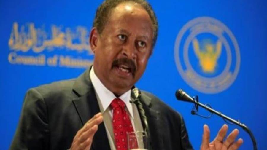 رئيس وزراء السودان: آن الأوان لطي صفحة الحروب والنزاعات