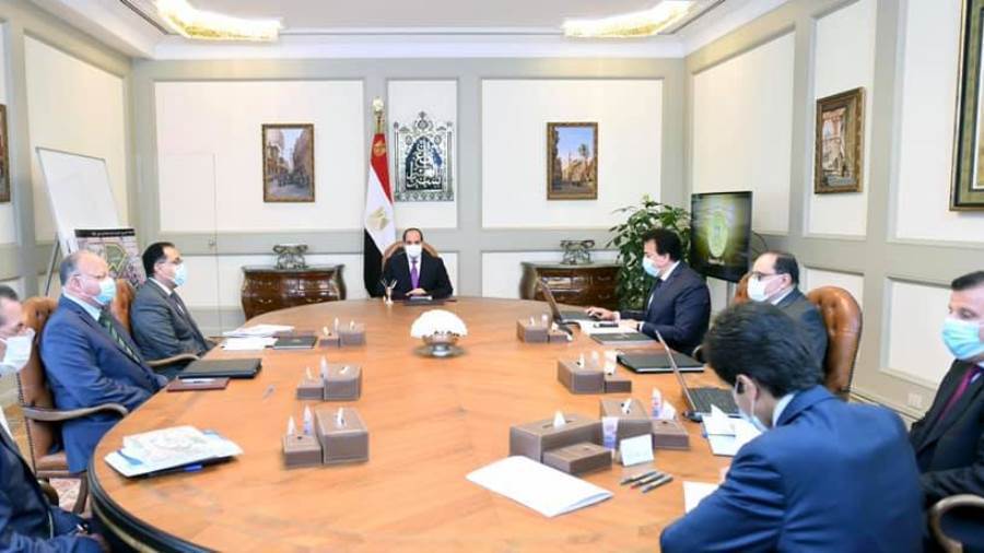 اجتماع الرئيس السيسي