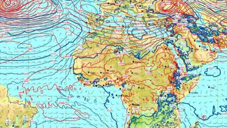 الأرصاد تعلن حالة الطقس الأحد 18/04/2021