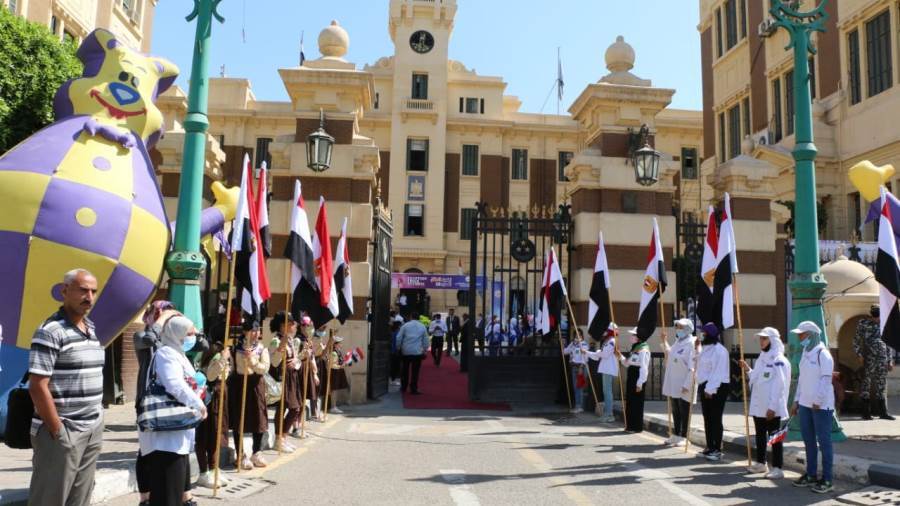 شعلة أولمبياد الطفل المصري للطلائع في نسخته الثالثة