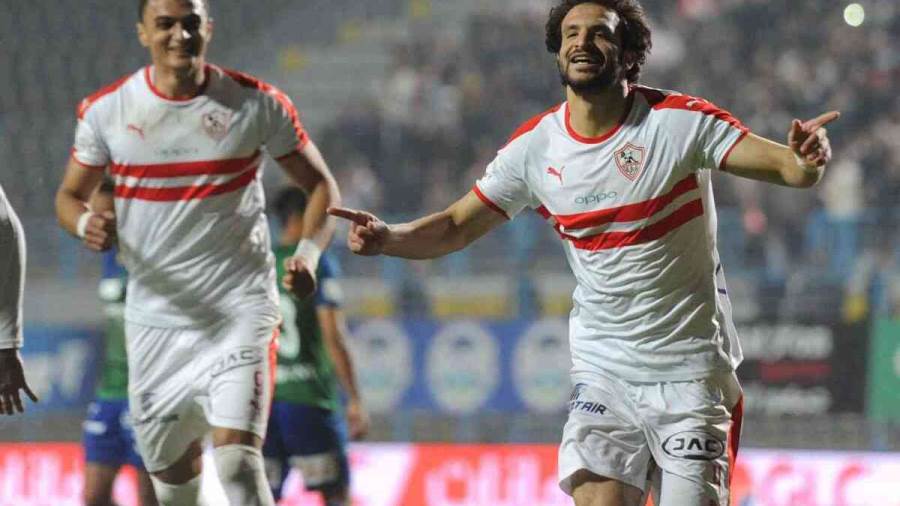 محمود علاء يعود لتدريبات الزمالك بعد تعافيه من الإصابة