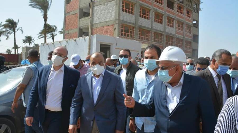 وزير التنمية المحلية يختتم زيارته لبني سويف وزير التنمية المحلية يختتم زيارته لبني سويف