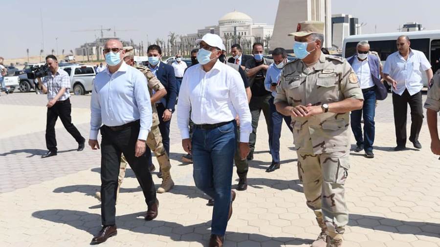 رئيس الوزراء يتفقد الموقف التنفيذى لمشروعات العاصمة الإدارية رئيس الوزراء يتفقد الموقف التنفيذى لمشروعات العاصمة الإدارية