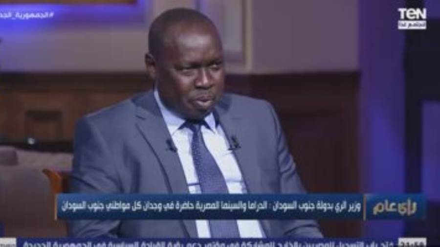 مانوا بيتر وزير الرى بدولة جنوب السودان