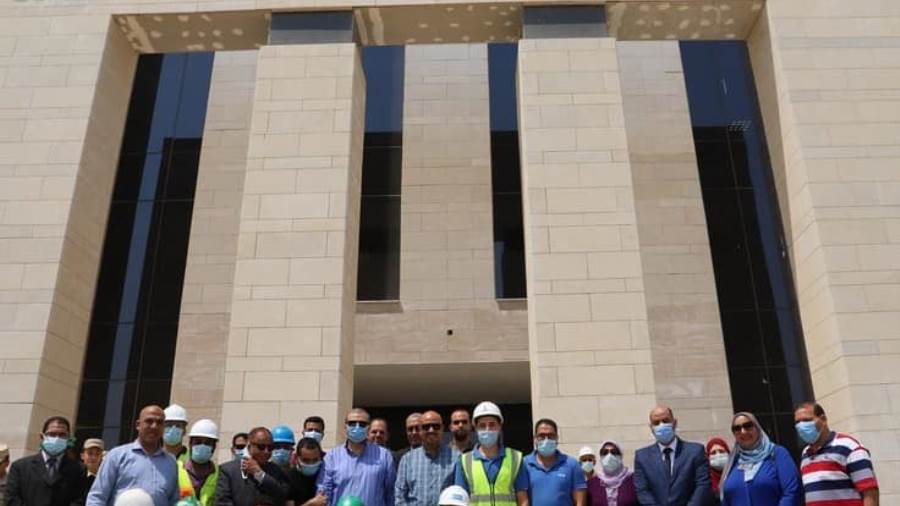 وزير القوى العاملة يتفقد مبنى الوزارة بحى الوزارات فى العاصم