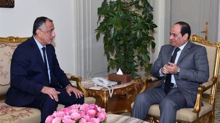 الرئيس السيسي ومحافظ البنك المركزي