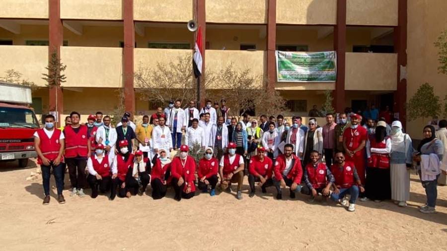 جانب من انشطة القافلة