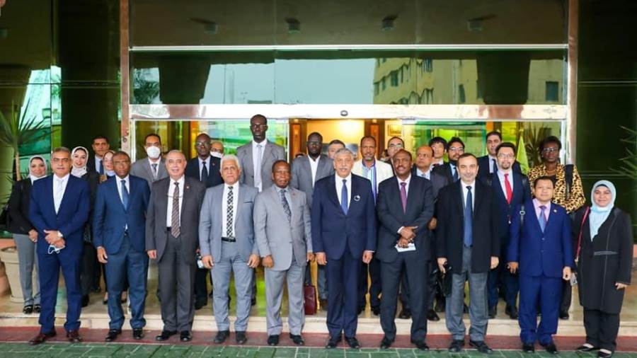 جانب من الزيارة جانب من الزيارة