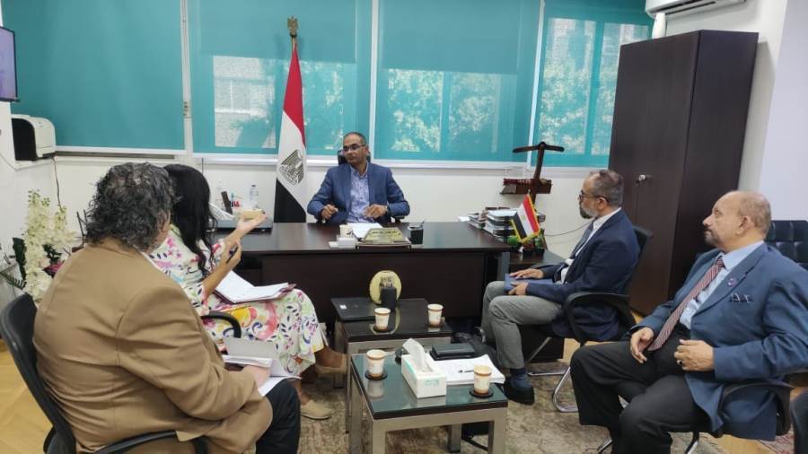 نائب وزير الإسكان يلتقي ممثلي البنك الدولي لمناقشة التعاون ا نائب وزير الإسكان يلتقي ممثلي البنك الدولي لمناقشة التعاون ا