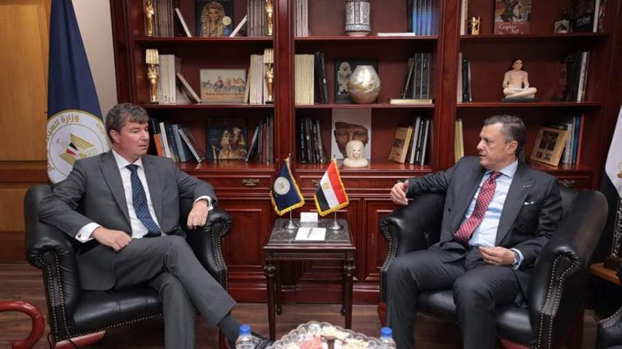 وزير السياحة والسفير البلجيكي