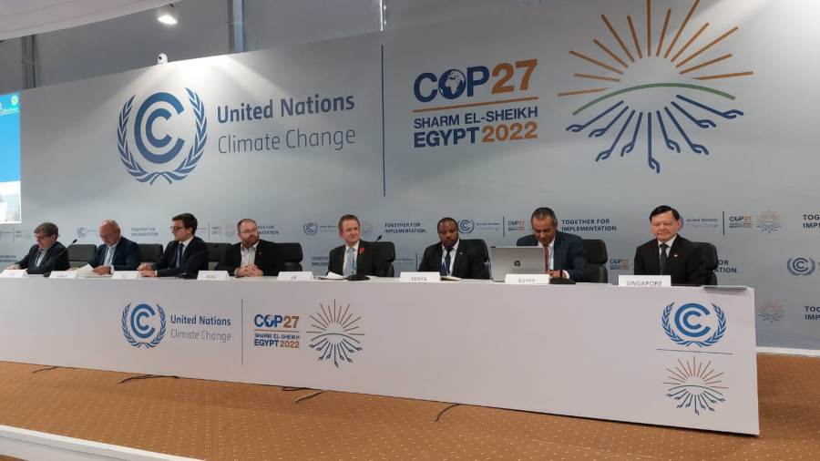 فعاليات قمة المناخ COP27