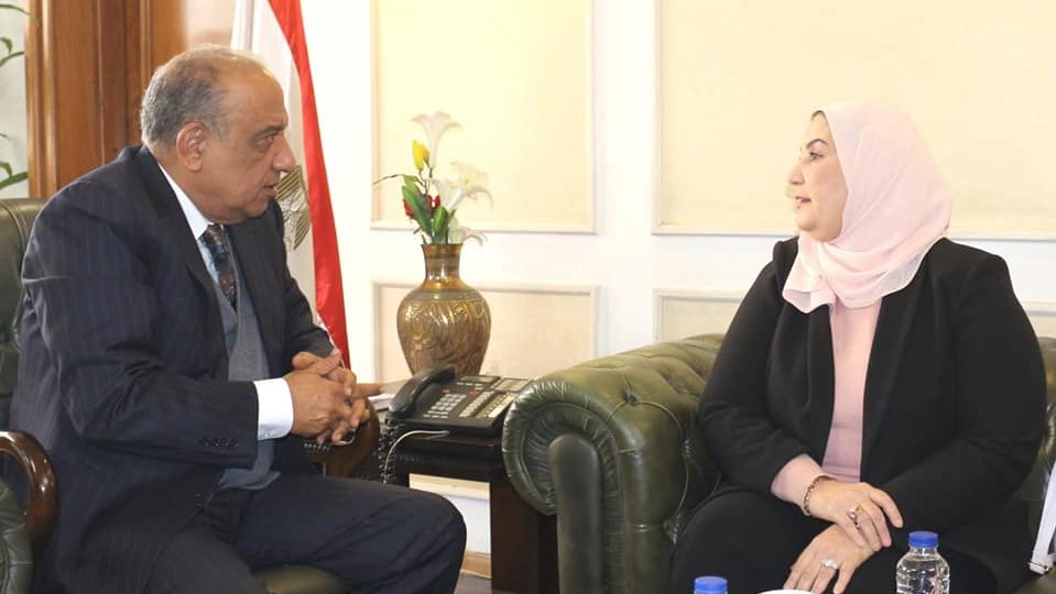 وزيرا قطاع الأعمال العام والتضامن وزيرا قطاع الأعمال العام والتضامن