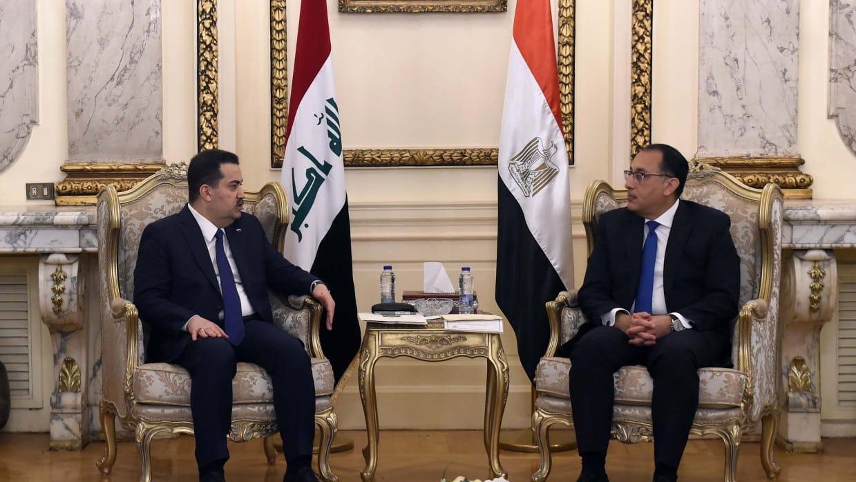 رئيس الوزراء ونظيره العراقي رئيس الوزراء ونظيره العراقي