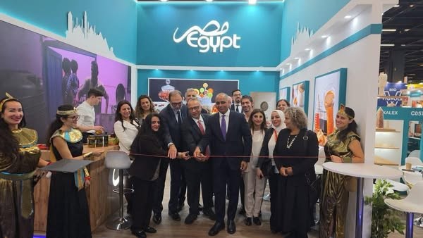 افتتاح الجناح المصري في معرض " أنوجا" الدولي للمنتجات الغذائية 
