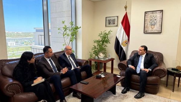 التمثيل التجاري يبحث مع سان جوبان مضاعفة صادراتها من مصر إلى الأسواق الأفريقية