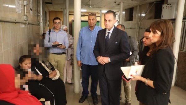 نائب وزير الصحة يوجه بفتح تحقيق في واقعة بمستشفى المنيرة نائب وزير الصحة يوجه بفتح تحقيق في واقعة بمستشفى المنيرة