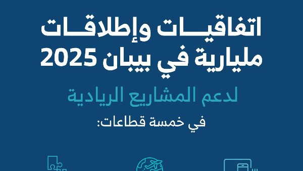 ملتقى "بيبان 2025".. إطلاقات واتفاقيات بمليارات الريالات لدعم ريادة الأعمال ملتقى "بيبان 2025".. إطلاقات واتفاقيات بمليارات الريالات لدعم ريادة الأعمال