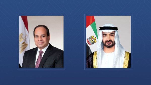 بن زايد والسيسي بن زايد والسيسي