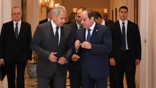 الرئيس السيسي وأمين مجلس الأمن الروسي يناقشان سُبل تعزيز العلاقات الثنائية وفرص تطويرها