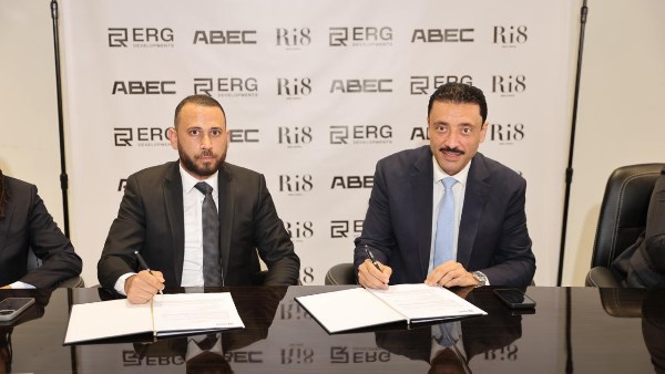 “ERG Developments” تتعاون مع “ABEC Egypt” لتنفيذ وتشطيب 6 مبانٍ سكنية في مشروع “RI8” بالعاصمة الإدارية الجديدة