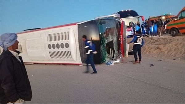 مستجدات الحالة الصحية لطلاب أسوان بعد حادث أتوبيس المشاركين في أسبوع “أهل مصر”