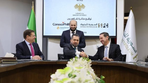 سوريا توقّع مذكرة تفاهم مع شركتين أمريكيتين لتطوير حقول الغاز وزيادة الإنتاج