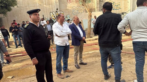 حريق استوديو مصر