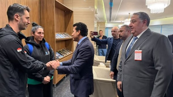 وزير الرياضة يستقبل أبطال التايكوندو المصري بعد الإنجاز التاريخي في بطولة العالم بكينيا