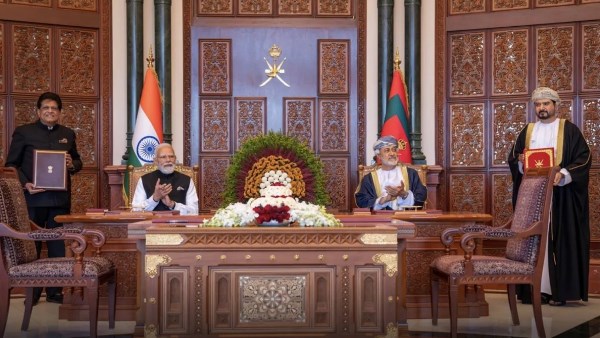 بالتفاصيل.. عُمان والهند توقعان اتفاقية الشراكة الاقتصادية الشاملة