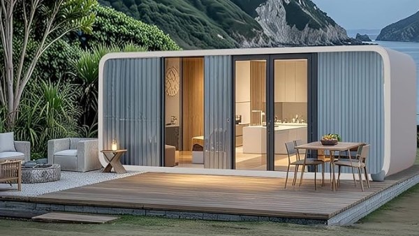 قابل للطي ويعمل بالطاقة الشمسية.. طرح نموذج مبتكر من المنازل الجاهزة