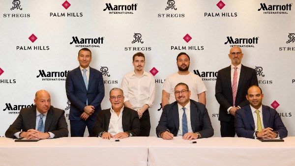 الم هيلز توقع اتفاقية استراتيجية مع مجموعة ماريوت العالمية لتطوير فندق سانت ريجيس بالم هيلز– الجيزة