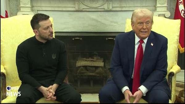 Trump and the Ukrainian president