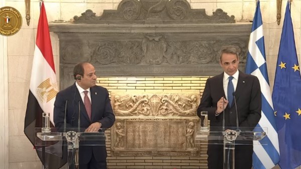 الرئيس السيسي ورئيس الوزراء اليوناني الرئيس السيسي ورئيس الوزراء اليوناني