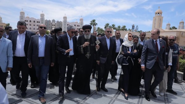 جولة تفقدية لموقع دير أبو مينا الأثري ودير مارمينا بالإسكندرية جولة تفقدية لموقع دير أبو مينا الأثري ودير مارمينا بالإسكندرية