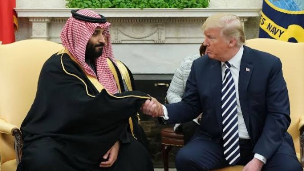 ولي العهد السعودي وترامب ولي العهد السعودي وترامب