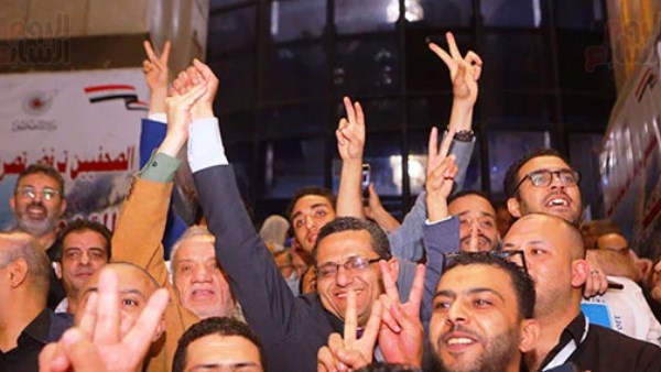 لفترة ثانية.. خالد البلشي نقيبًا للصحفيين بانتخابات التجديد النصفى لفترة ثانية.. خالد البلشي نقيبًا للصحفيين بانتخابات التجديد النصفى