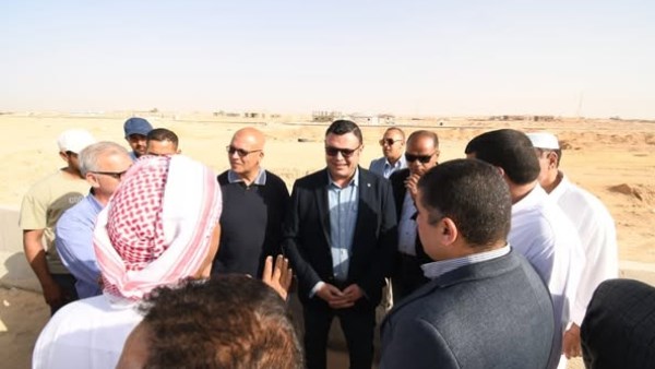 وزير الإسكان يتابع موقف تسليم قطع الأراضي البديلة بالتجمع العمراني الجديد غرب الضبعة وزير الإسكان يتابع موقف تسليم قطع الأراضي البديلة بالتجمع العمراني الجديد غرب الضبعة
